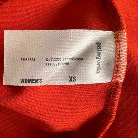Patagonia halter dress orange size XS - Picture 8 of 11